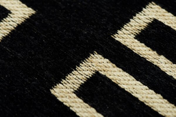 MebleMWM Dywan ROYAL Black | Łatwoczyszczący | Czarny