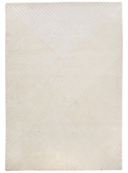 MebleMWM Dywan z wiskozy SIERRA Ivory | Kremowy