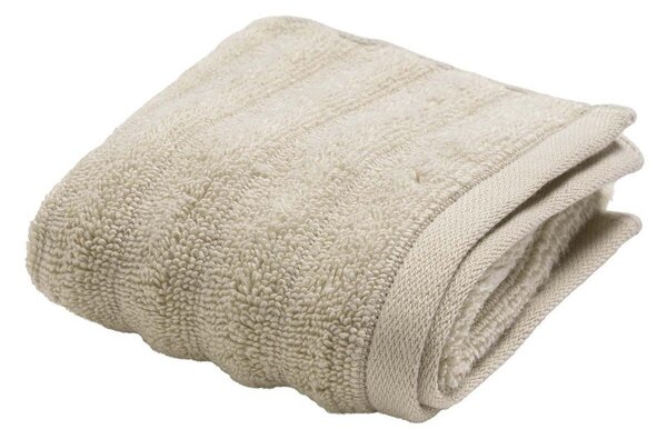 Beżowy bawełniany ręcznik frotte 30x50 cm Maya – douceur d'intérieur