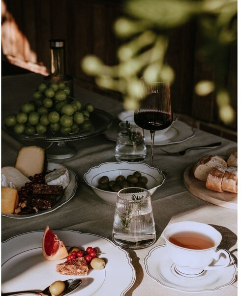 Białe filiżanki zestaw 2 szt. new bone china 190 ml Odette – S|P Collection