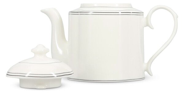 Biały dzbanek do herbaty new bone china 1,3 l Odette – S|P Collection