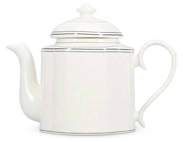 Biały dzbanek do herbaty new bone china 1,3 l Odette – S|P Collection