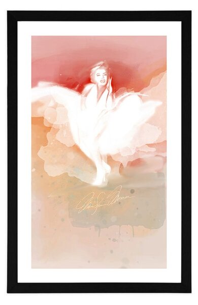 Plakat passepartout oryginalna Marilyn Monroe