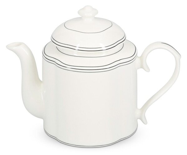 Biały dzbanek do herbaty new bone china 1,3 l Odette – S|P Collection