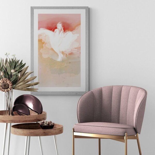 Plakat passepartout oryginalna Marilyn Monroe