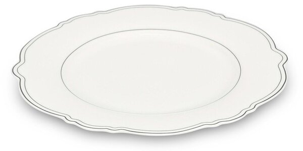 Białe talerze zestaw 2 szt. deserowe ø 21,5 cm Odette – S|P Collection