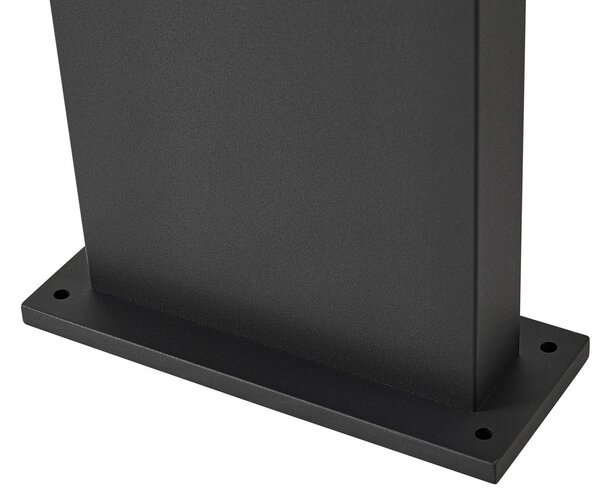 Arcchio słupek oświetleniowy LED Iberion, 90 cm, antracyt, czujnik Iberion, czarny, aluminium, nowoczesny