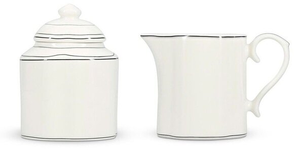 Zestaw cukiernicy i mlecznika new bone china Odette – S|P Collection