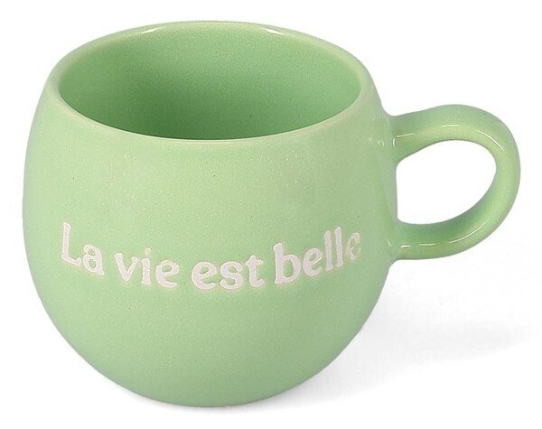Zielony kamionkowy kubek 420 ml Muggies – Salt&Pepper