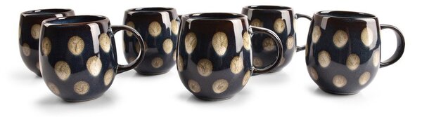 Niebieski kamionkowy kubek 430 ml Muggies – Salt&Pepper