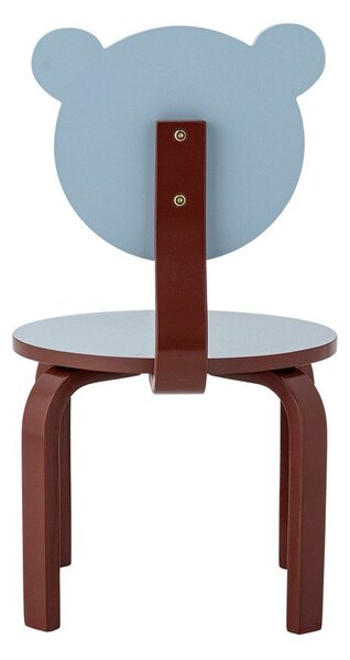 Bordowe/jasnoniebieskie krzesło dziecięce Liova – Bloomingville Mini