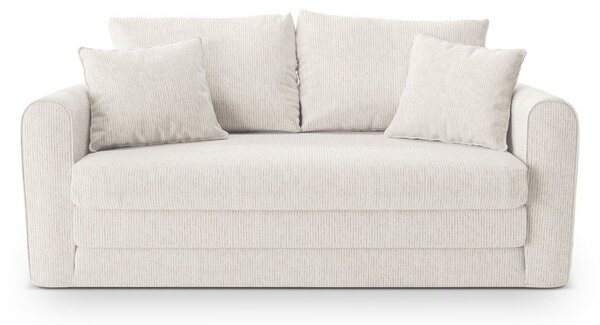 Biała rozkładana sofa 158 cm Lido – Micadoni