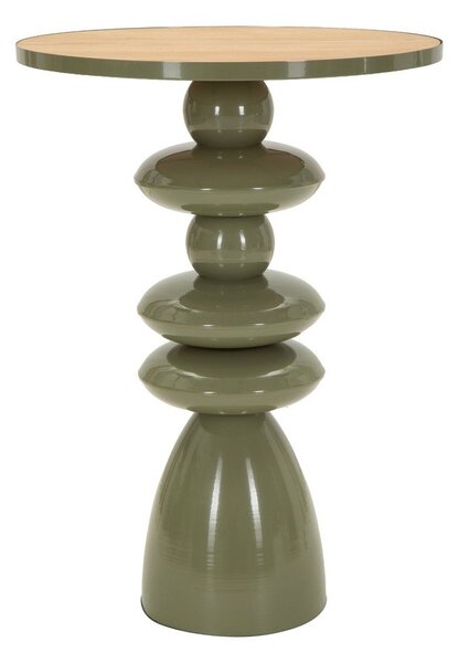 Metalowy okrągły stolik ø 45,5 cm Metal Console – Mauro Ferretti