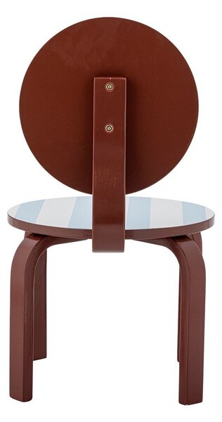 Bordowe/jasnoniebieskie krzesło dziecięce Liova – Bloomingville Mini