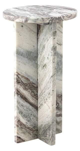 Marmurowy okrągły stolik ø 30 cm Jasmia – Bloomingville