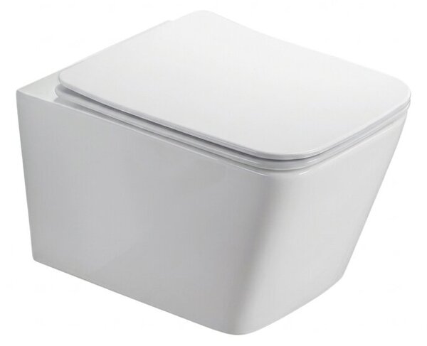 Miska WC wisząca Corciano Tornado Elegance Lśniąca Biel 52x35x35 cm