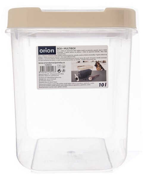Plastikowy pojemnik z pokrywką 35x20x23 cm Slop – Orion