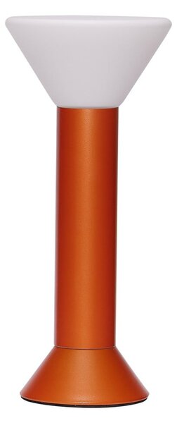 Pomarańczowa lampa stołowa ze ściemniaczem (wysokość 30 cm) Flash – Hübsch