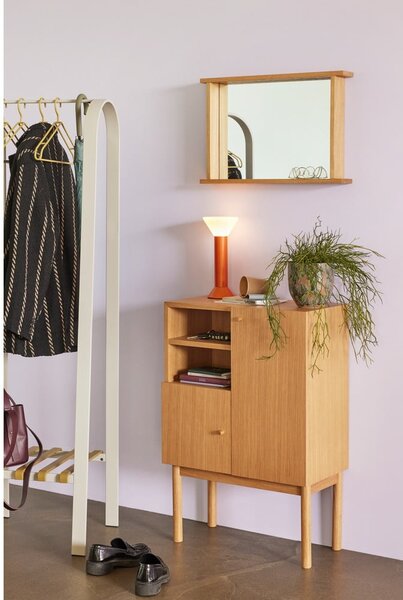 Pomarańczowa lampa stołowa ze ściemniaczem (wysokość 30 cm) Flash – Hübsch