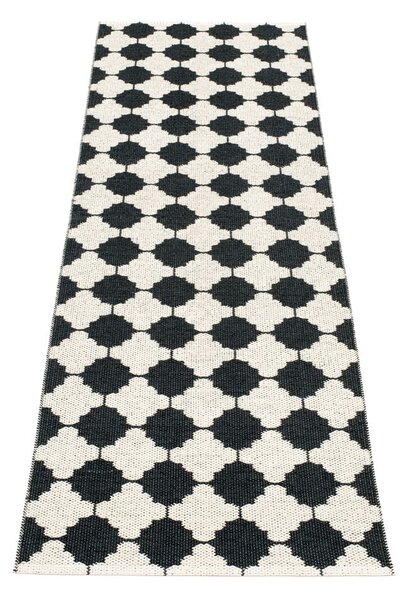 Czarno-biały chodnik odpowiedni na zewnątrz 70x225 cm Marre Black Coral – Pappelina