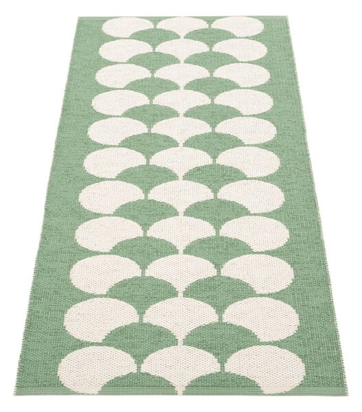 Zielono-kremowy chodnik odpowiedni na zewnątrz 70x150 cm Poppy Oregano – Pappelina