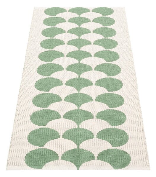 Zielono-kremowy chodnik odpowiedni na zewnątrz 70x150 cm Poppy Oregano – Pappelina