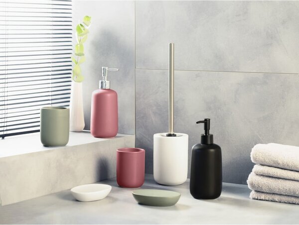 Czarny ceramiczny dozownik do mydła 500 ml Olinda – Allstar
