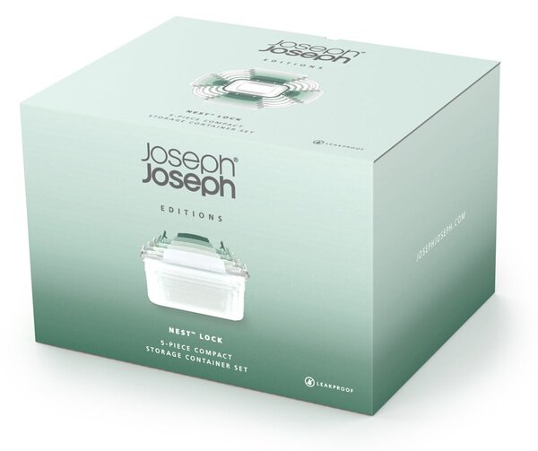 Pojemniki na żywność 5 szt. Nest Lock – Joseph Joseph