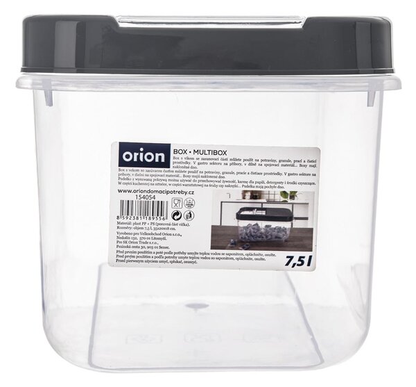 Plastikowy pojemnik z pokrywką 35x20x18 cm Slop – Orion