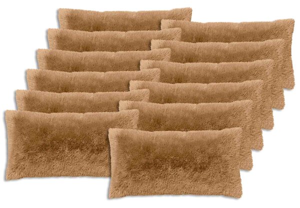 Poszewka na poduszkę 12 pcs HEERLEN Ciemnoszary 40 x 80 cm