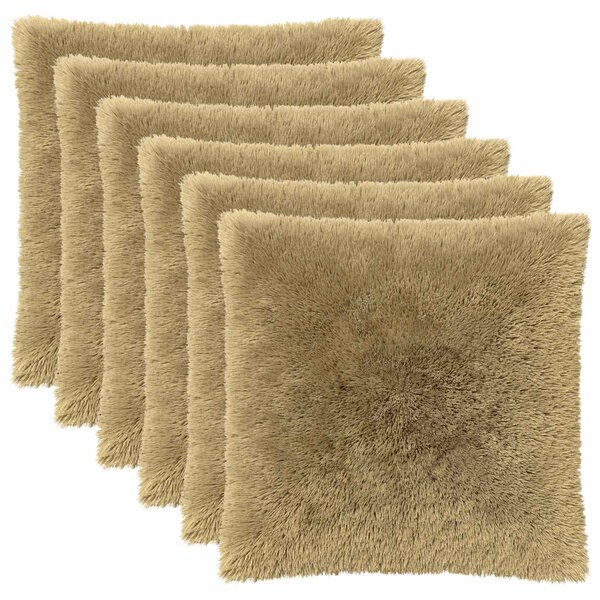 Poszewka na poduszkę 6 pcs HEERLEN Jasnozielony 80 x 80 cm