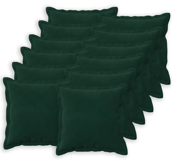Poszewka na poduszkę 12 pcs HOUTEN Ciemnozielony 50 x 50 cm