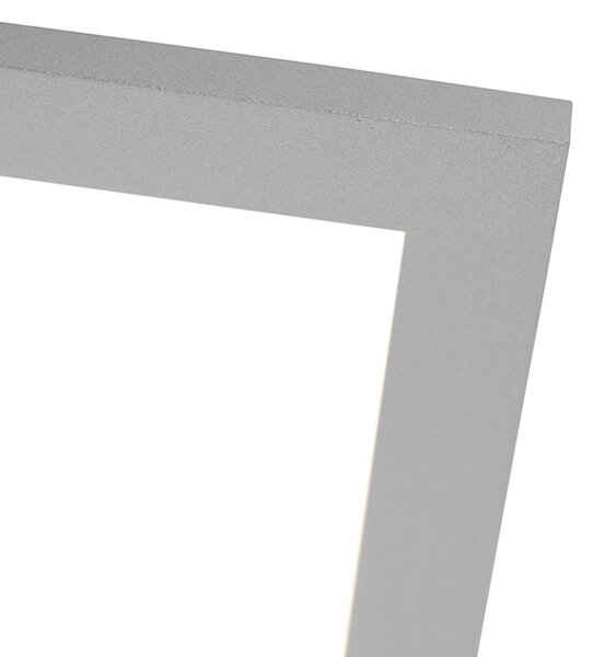 Nowoczesna lampa sufitowa stalowa z wbudowanym LED 80 cm - Liv