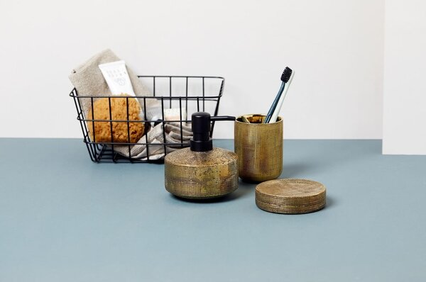 Ceramiczny zeestaw akcesoriów łazienkowych Rivara – Wenko