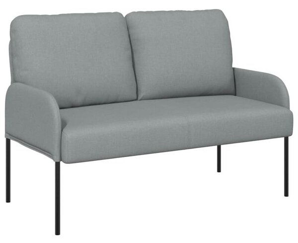 Nowoczesna sofa w minimalistycznym stylu jasnoszara