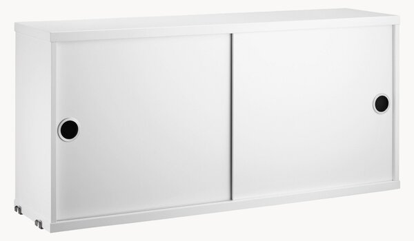 Szafka z drzwiami przesuwnymi String System, S 78 x G 20 cm