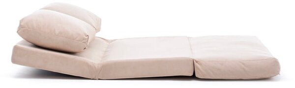 Kremowa rozkładana sofa 120 cm Taida – Balcab Home