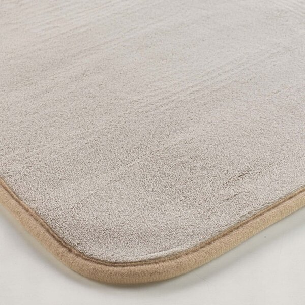 Beżowy dywanik łazienkowy do WC 45x45 cm Vitamine – douceur d'intérieur