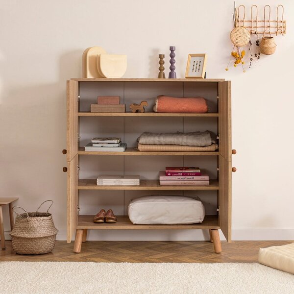 Szafka w dekorze dębu 95x111 cm Multilux – Kalune Design