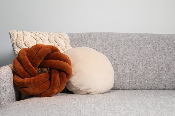Poduszka dekoracyjna ø 30 cm Knot – Tiseco Home Studio