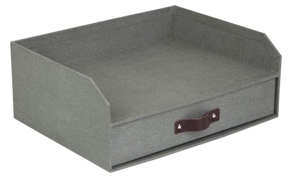 Kartonowy organizer na dokumenty z szufladką Walter – Bigso Box of Sweden