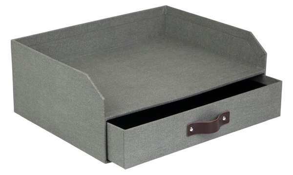 Kartonowy organizer na dokumenty z szufladką Walter – Bigso Box of Sweden