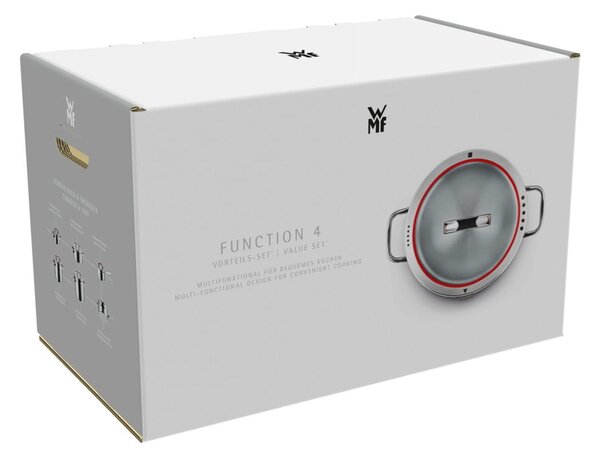 Zestaw garnków 9 szt. ze stali nierdzewnej Function – WMF