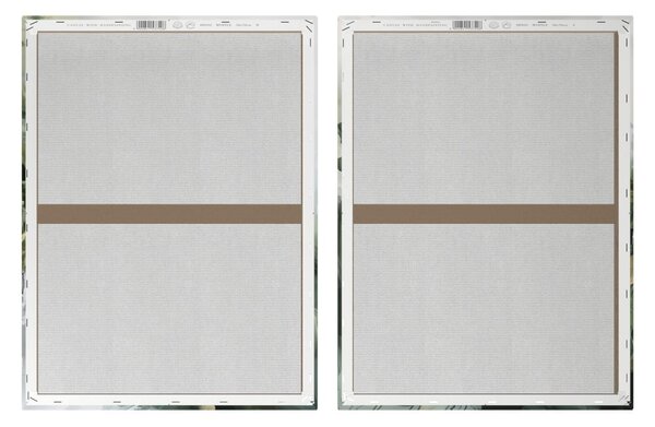 Obrazy z ręcznie malowanymi elementami zestaw 2 szt. 50x70 cm Myrtle – Styler