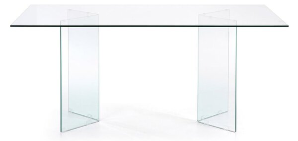Szklany stół 90x180 cm Burano – Kave Home