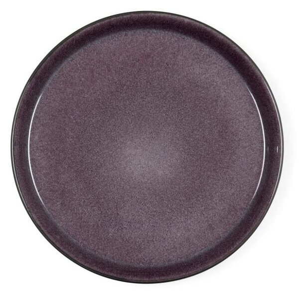 Czarny/fioletowy kamionkowy talerz ø 27 cm Gastro Black/Purple – Bitz