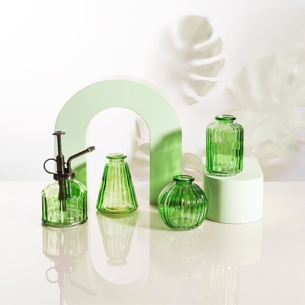 Zielony spryskiwacz z miedzi i szkła Sass & Belle, 200 ml