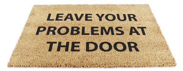 Wycieraczka z włókna kokosowego 40x60 cm No Problems – Artsy Doormats