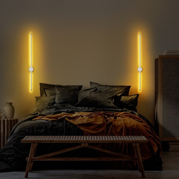 Biały kinkiet LED Sword – Opviq lights