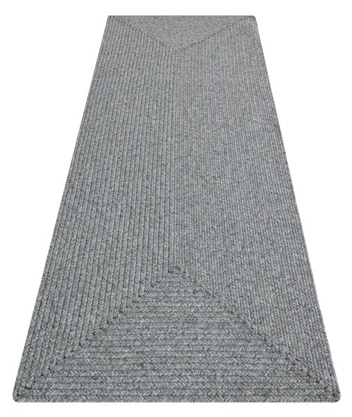 Szary chodnik odpowiedni na zewnątrz 200x80 cm – NORTHRUGS